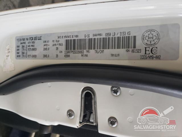 1C6RR7PM2GS390863 2016 RAM 1500 photo no. 12
