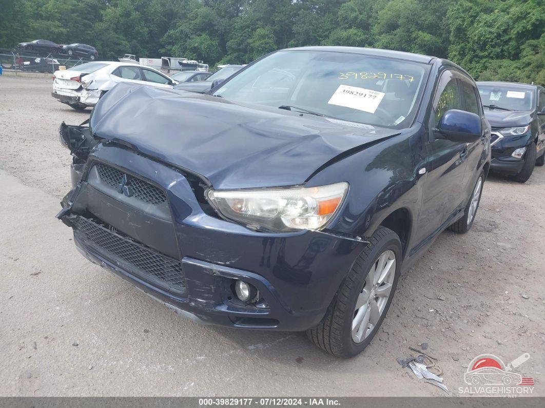 JA4AR4AU0CZ003204 2012 MITSUBISHI OUTLANDER SPORT photo no. 2