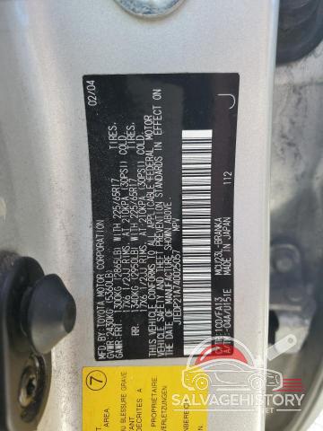 JTEDP21A740025057 2004 TOYOTA HIGHLANDER photo no. 13