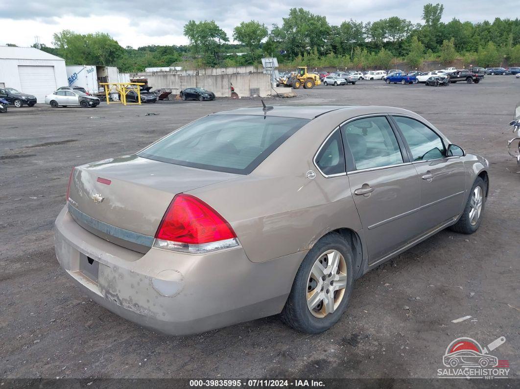 2G1WB58N779232945 2007 CHEVROLET IMPALA photo no. 4