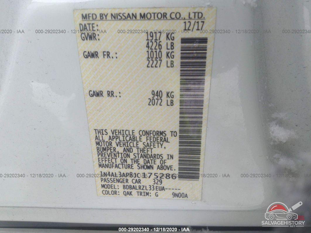 1N4AL3AP8JC175286 2018 NISSAN ALTIMA photo no. 9