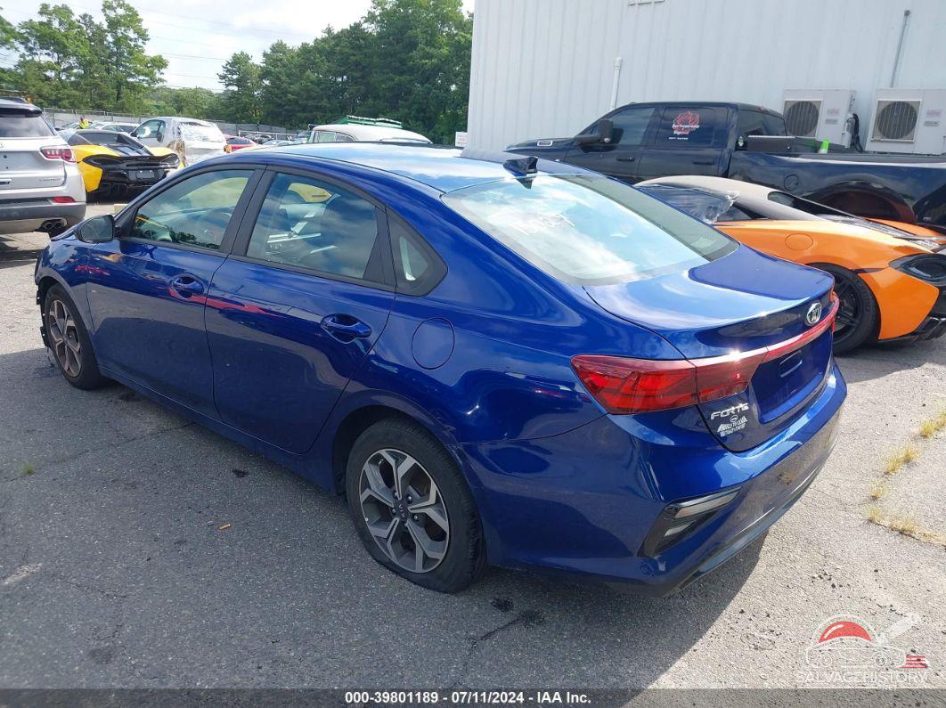 3KPF24AD9KE103943 2019 KIA FORTE photo no. 3