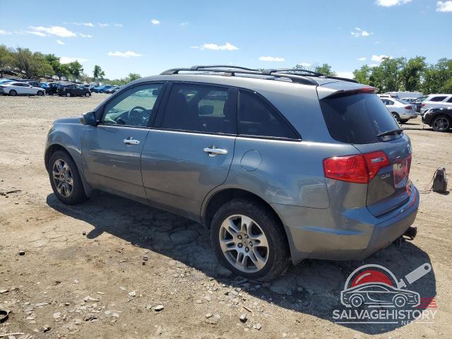 2HNYD28479H504753 2009 ACURA MDX photo no. 2