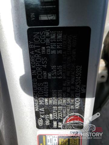 KNDCM3LD5K5345032 2019 KIA NIRO photo no. 12