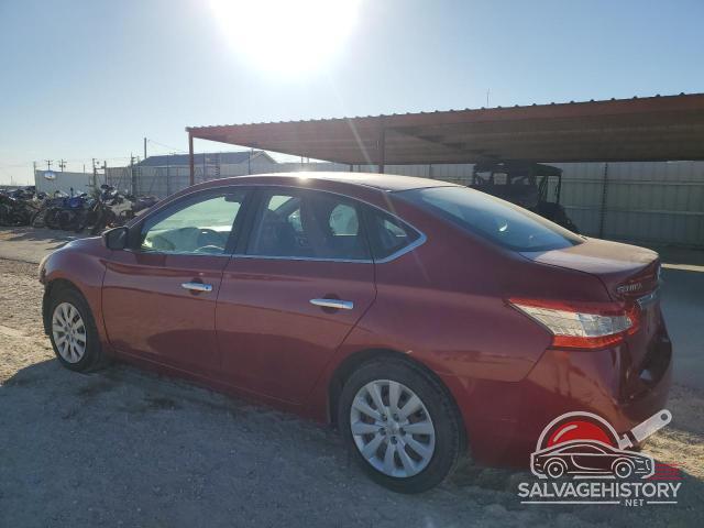 3N1AB7AP1EL636894 2014 NISSAN SENTRA photo no. 2