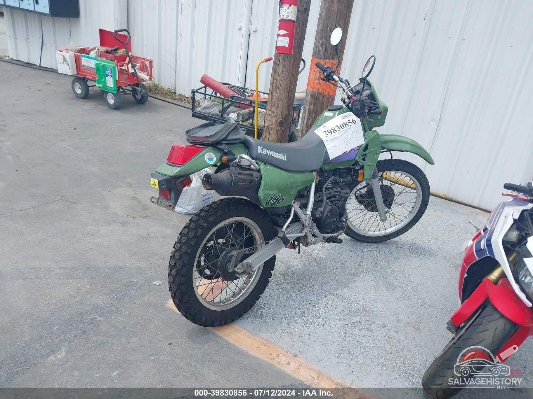 JKAKLMD1XYA101315 2000 KAWASAKI KL250 photo no. 4