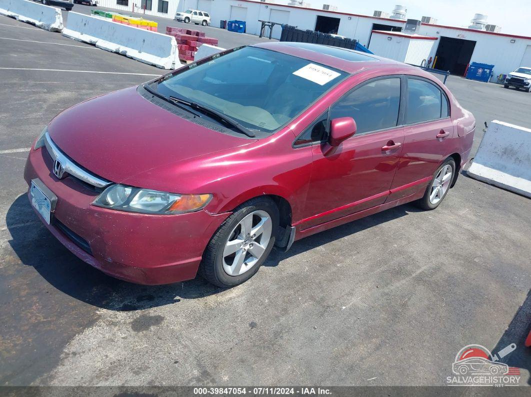 1HGFA16806L037245 2006 HONDA CIVIC photo no. 2