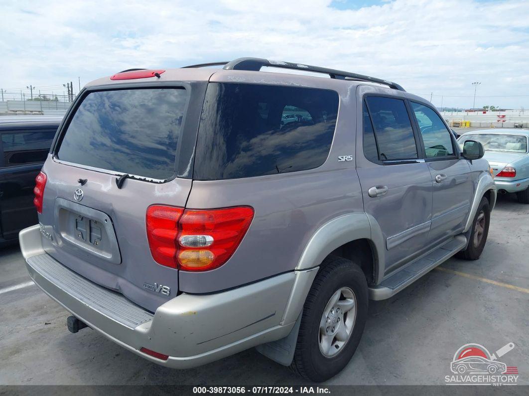 5TDZT34A22S131515 2002 TOYOTA SEQUOIA photo no. 4
