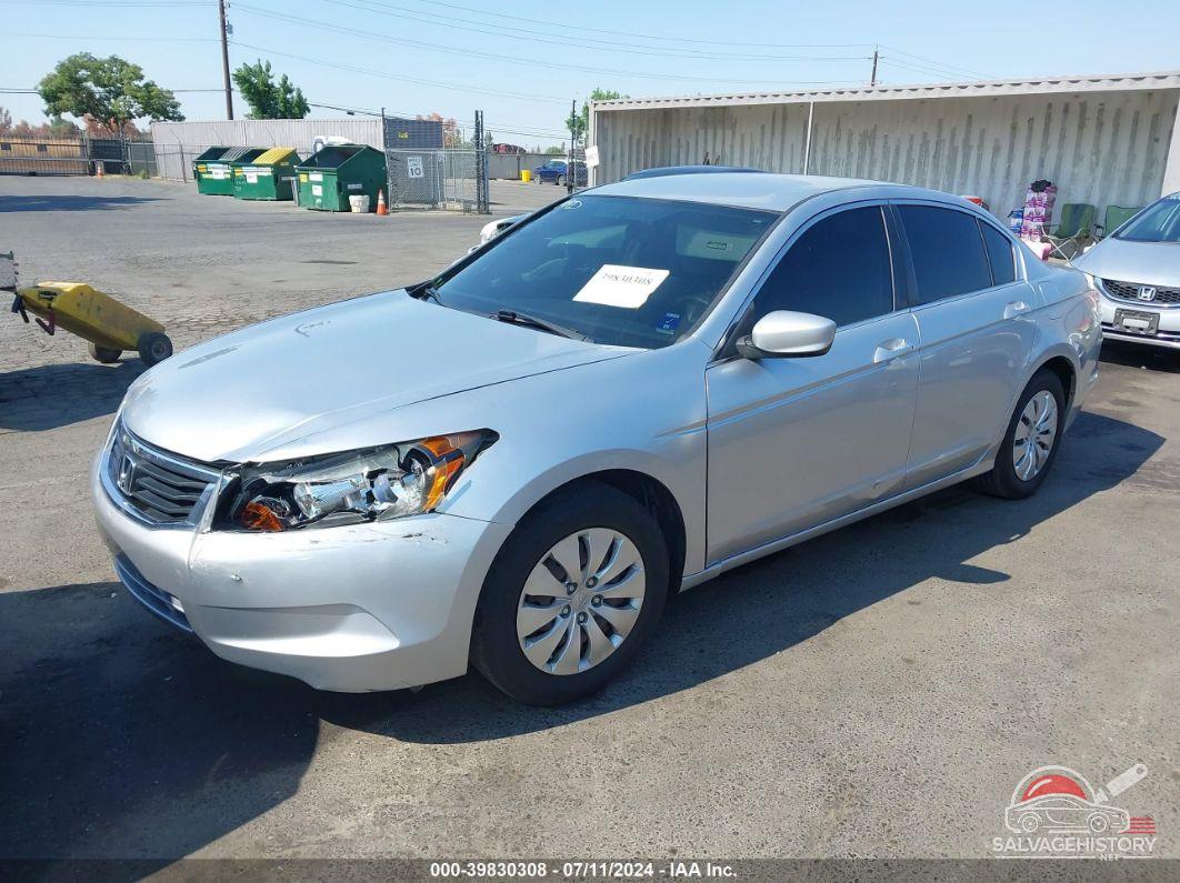 1HGCP26369A066664 2009 HONDA ACCORD photo no. 2