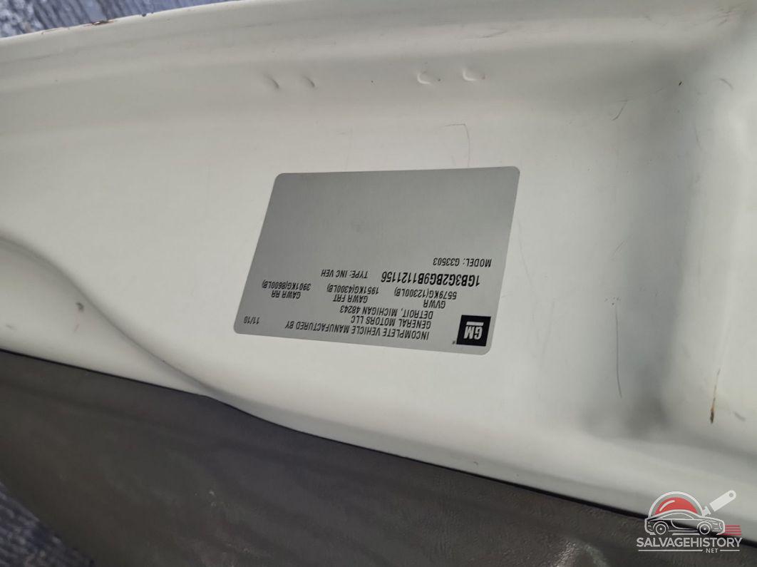 1GB3G2BG9B1121156 2011 CHEVROLET EXPRESS CUTAWAY photo no. 8