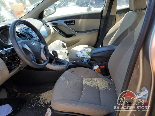 5NPDH4AEXEH500396 2014 HYUNDAI ELANTRA photo no. 7
