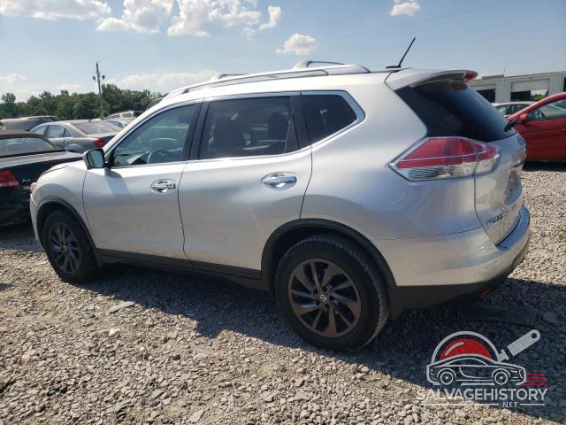 KNMAT2MT6GP699549 2016 NISSAN ROGUE photo no. 2