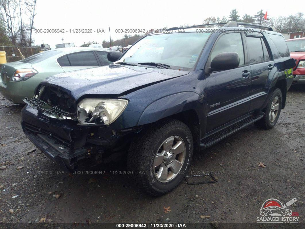 JTEBU14R858049608 2005 TOYOTA 4RUNNER photo no. 2