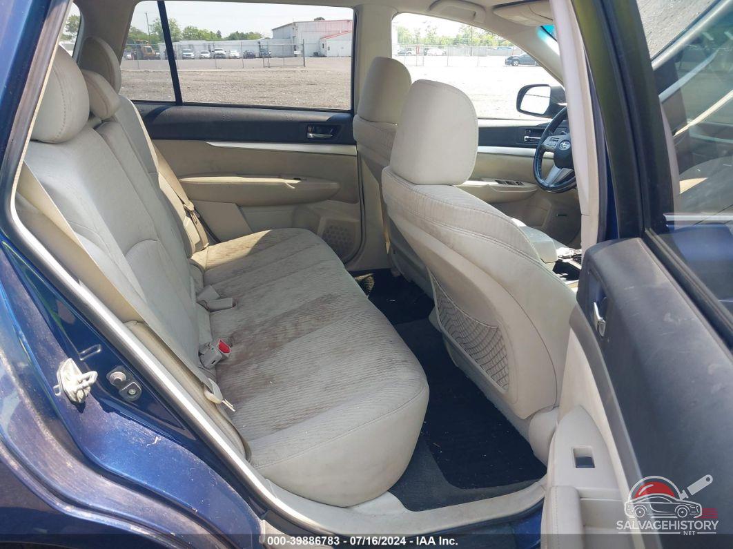 4S4BRBFC7B3412098 2011 SUBARU OUTBACK photo no. 8