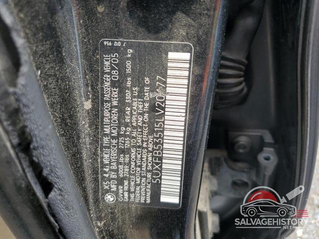 5UXFB53515LV20477 2005 BMW X5 photo no. 13