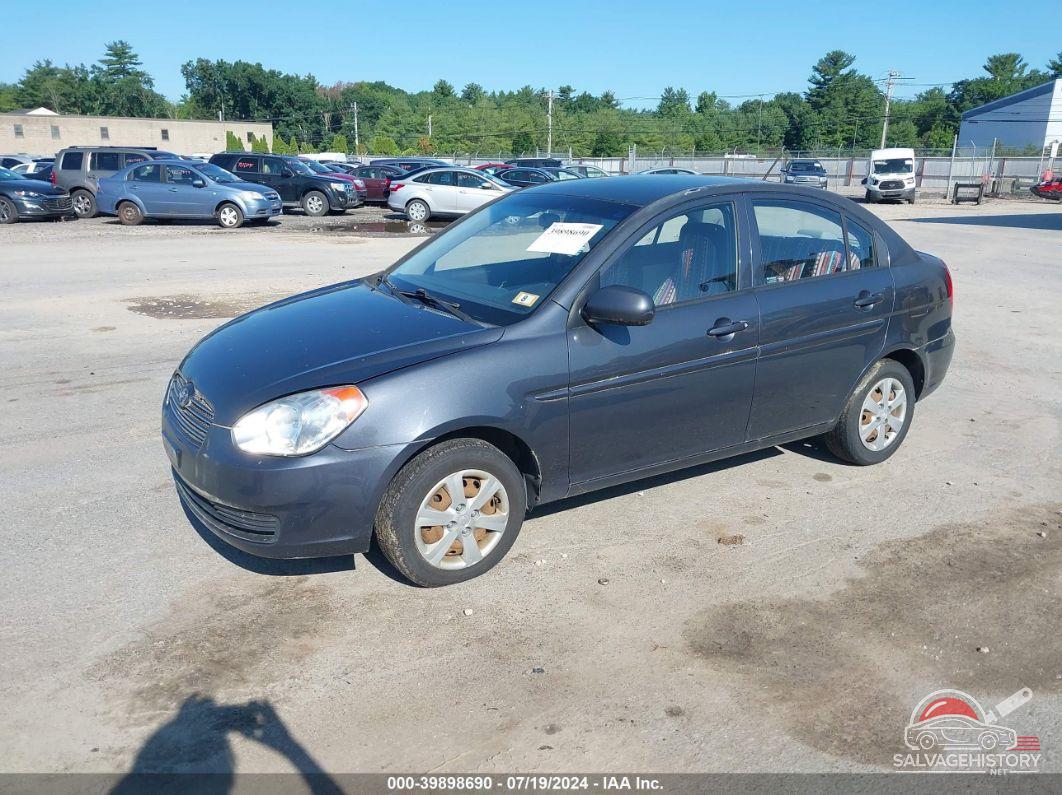 KMHCN4AC9BU602921 2011 HYUNDAI ACCENT photo no. 2