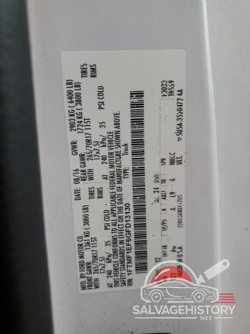 1FTMF1EF6GFD13130 2016 FORD F150 photo no. 12