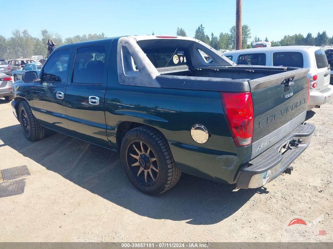 3GNEC12T84G222272 2004 CHEVROLET AVALANCHE 1500 photo no. 3