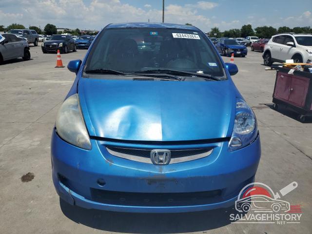JHMGD38458S049107 2008 HONDA FIT photo no. 5