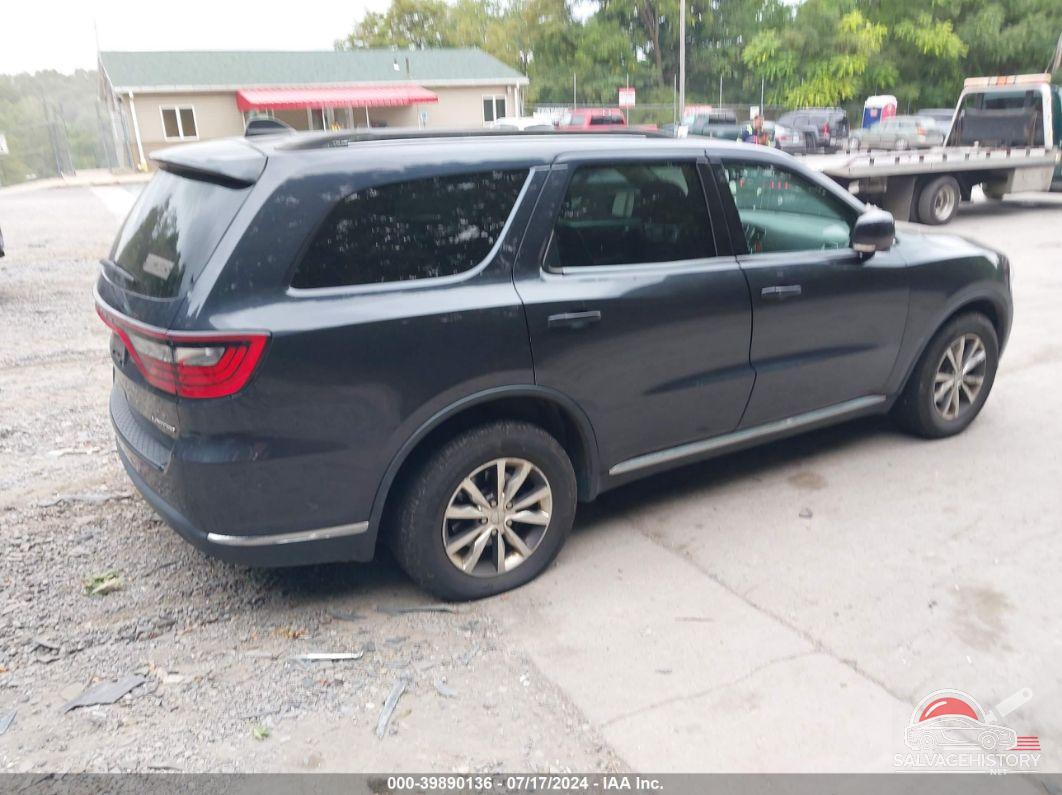 1C4RDJDG4GC446668 2016 DODGE DURANGO photo no. 4