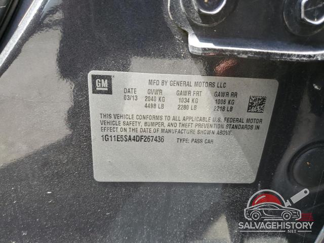 1G11E5SA4DF267436 2013 CHEVROLET MALIBU photo no. 13