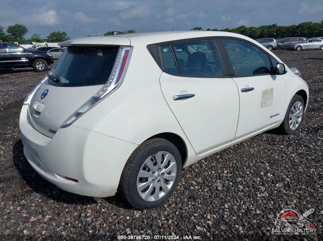1N4AZ0CP2GC310183 2016 NISSAN LEAF photo no. 4