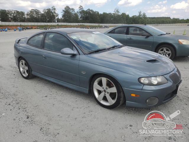 6G2VX12U46L810835 2006 PONTIAC GTO photo no. 4