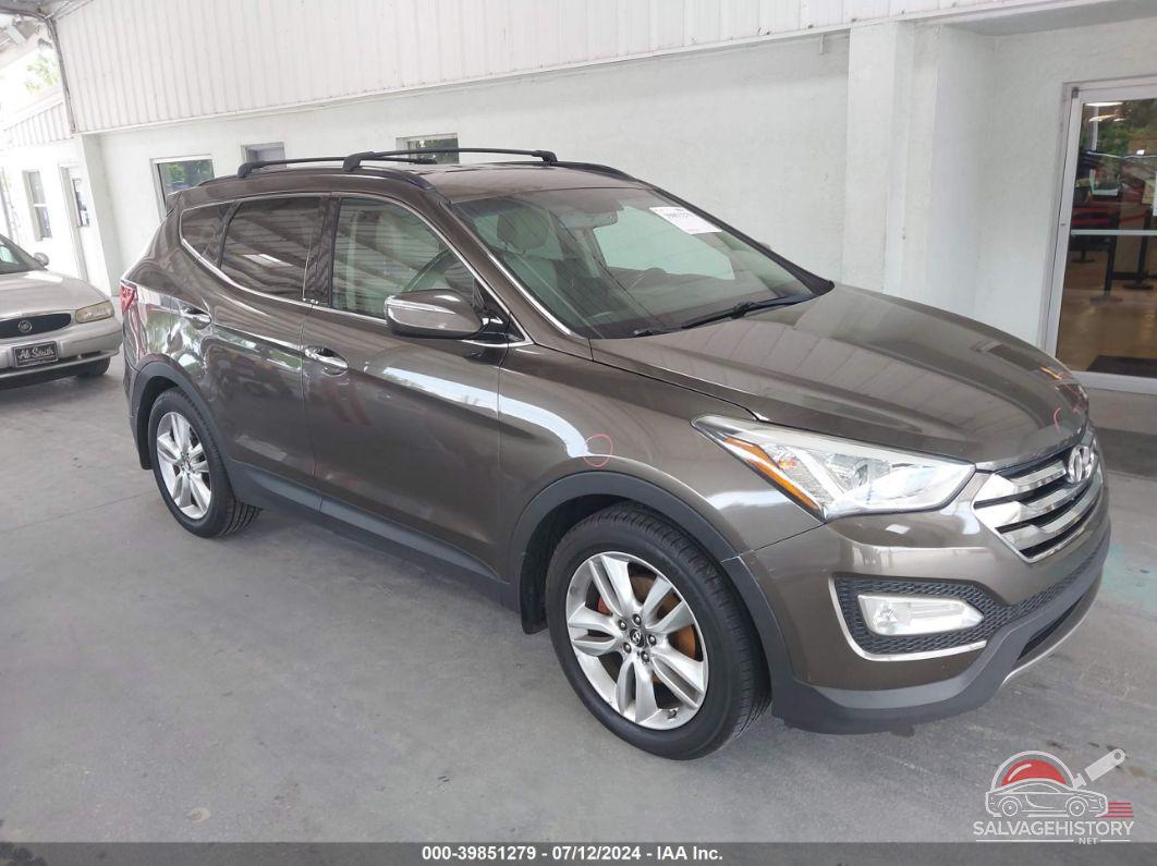 5XYZU3LA0DG117417 2013 HYUNDAI SANTA FE SPORT photo no. 3