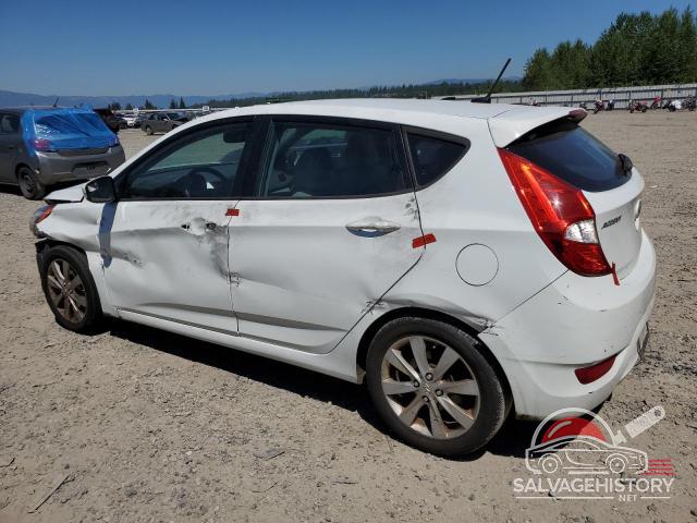 KMHCU5AE0DU068964 2013 HYUNDAI ACCENT photo no. 2