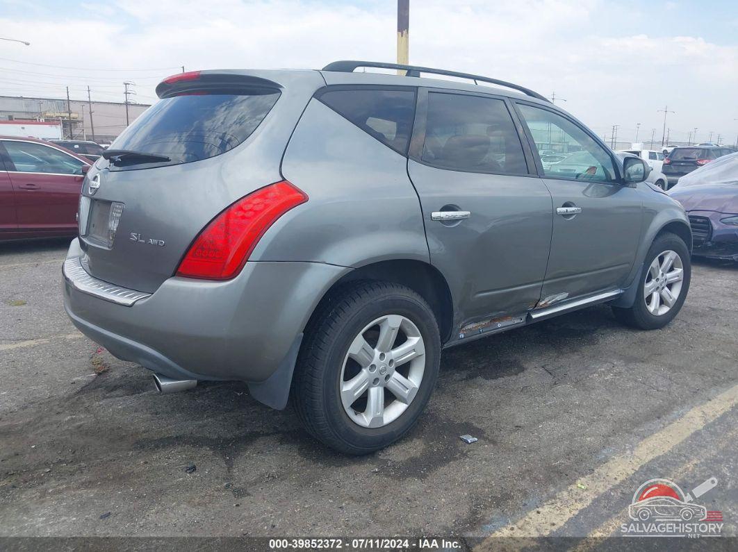 JN8AZ08W67W643354 2007 NISSAN MURANO photo no. 4