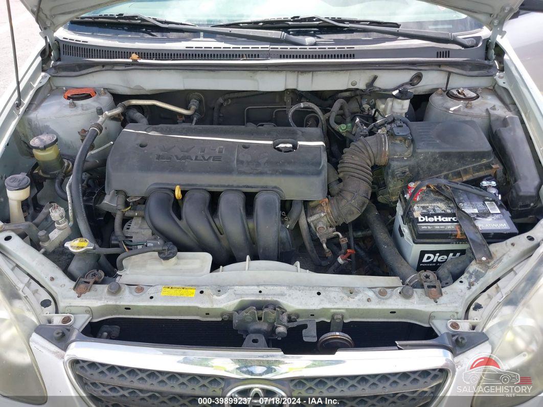 2T1BR32E25C356438 2005 TOYOTA COROLLA photo no. 10