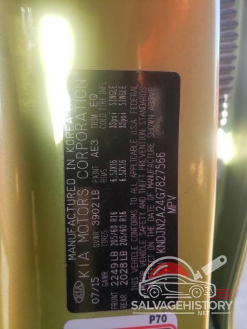 KNDJN2A24G7827566 2016 KIA SOUL photo no. 12