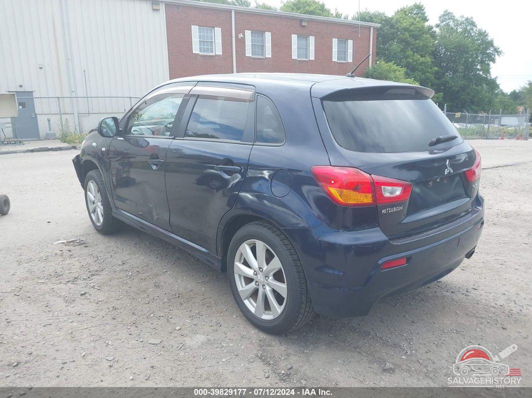 JA4AR4AU0CZ003204 2012 MITSUBISHI OUTLANDER SPORT photo no. 3