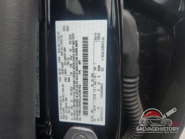 1FMCU9H63LUC06162 2020 FORD ESCAPE photo no. 13