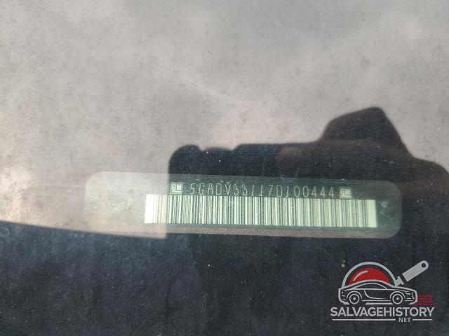 5GADV33117D100444 2007 BUICK TERRAZA photo no. 14