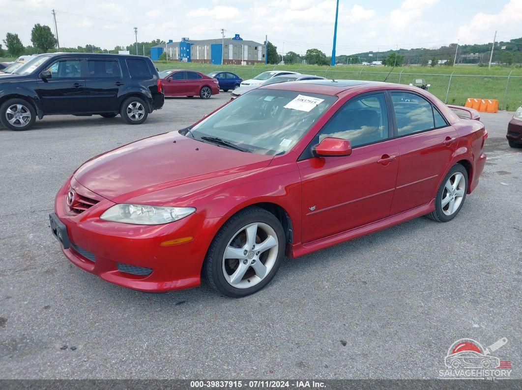 1YVHP80D355M10120 2005 MAZDA MAZDA6 photo no. 2