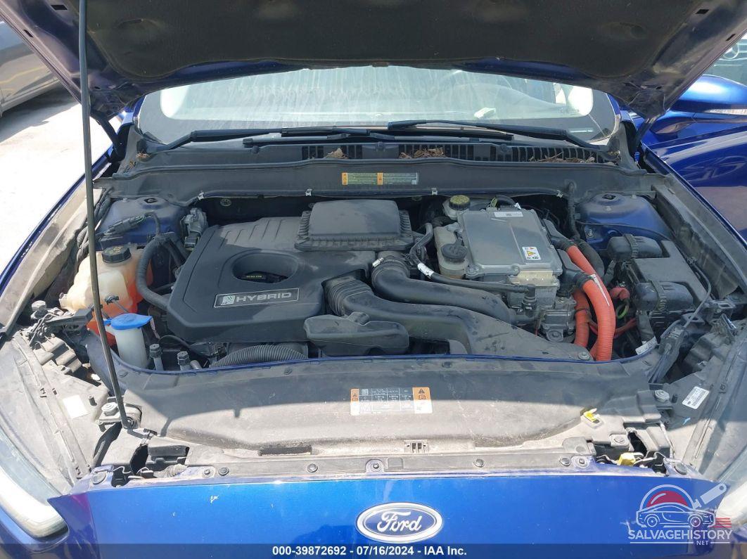 3FA6P0RU3ER128984 2014 FORD FUSION HYBRID photo no. 10