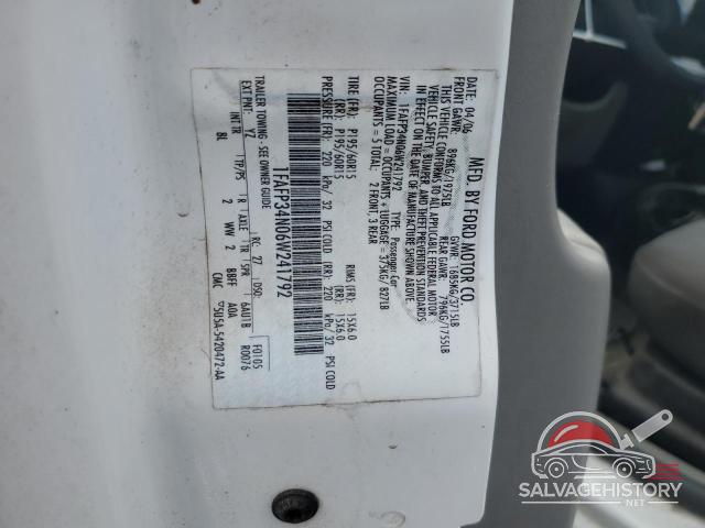 1FAFP34N06W241792 2006 FORD FOCUS photo no. 12