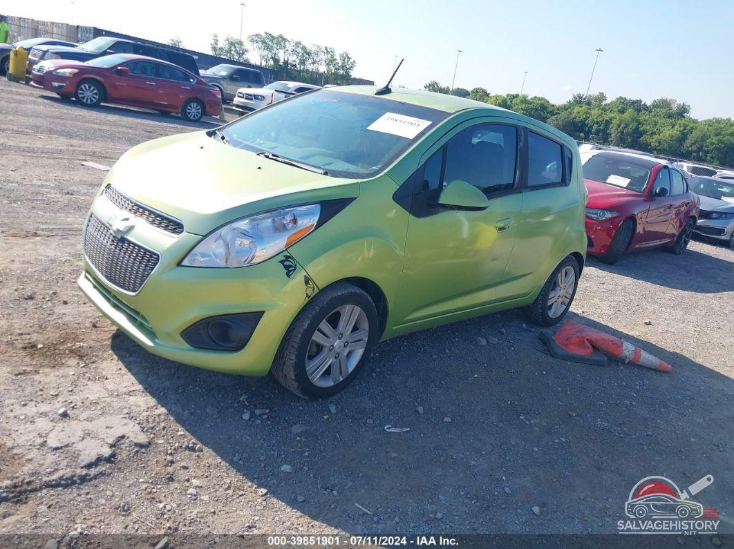KL8CD6S9XEC417933 2014 CHEVROLET SPARK photo no. 2