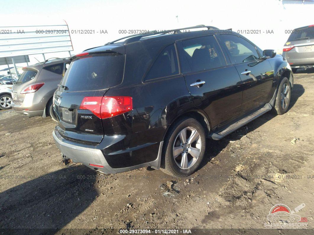 2HNYD28518H511754 2008 ACURA MDX photo no. 4