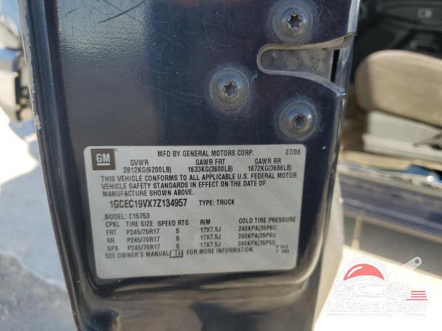 1GCEC19VX7Z134957 2007 CHEVROLET ALL Models photo no. 12