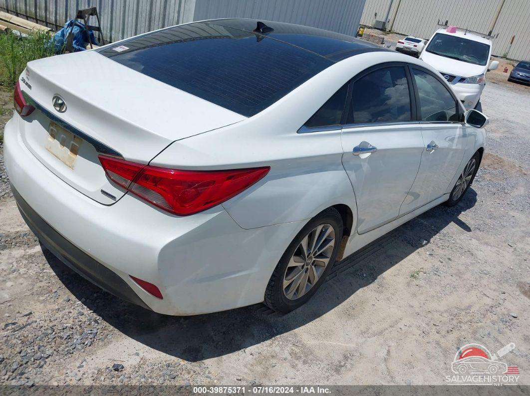 5NPEC4ACXEH904669 2014 HYUNDAI SONATA photo no. 4