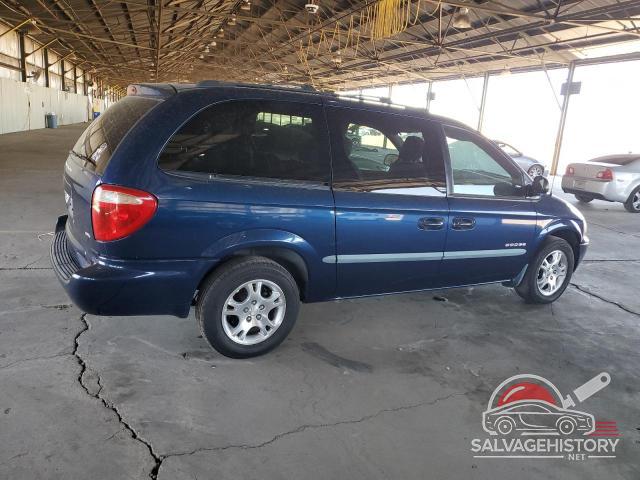2B8GP74L31R391591 2001 DODGE CARAVAN photo no. 3