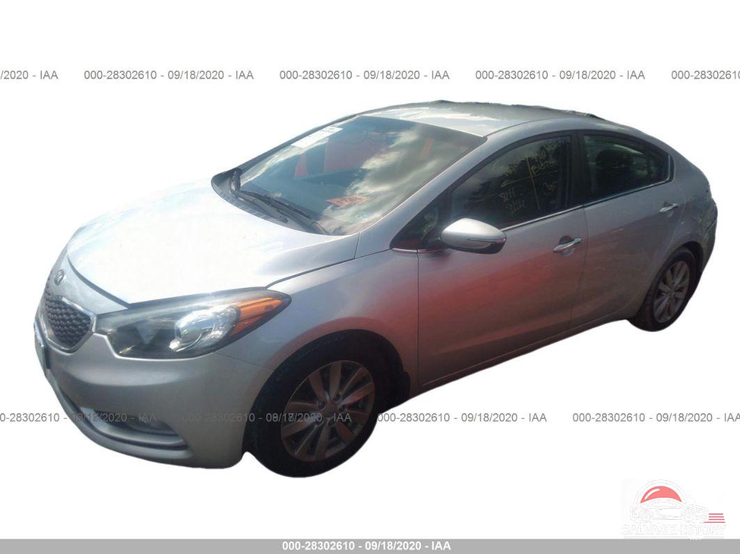 KNAFX4A81E5056442 2014 KIA FORTE photo no. 2