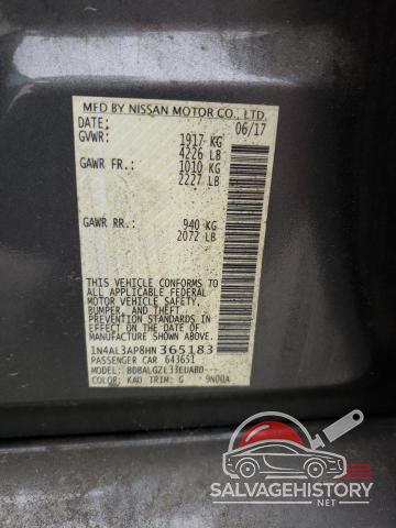 1N4AL3AP8HN365183 2017 NISSAN ALTIMA photo no. 12