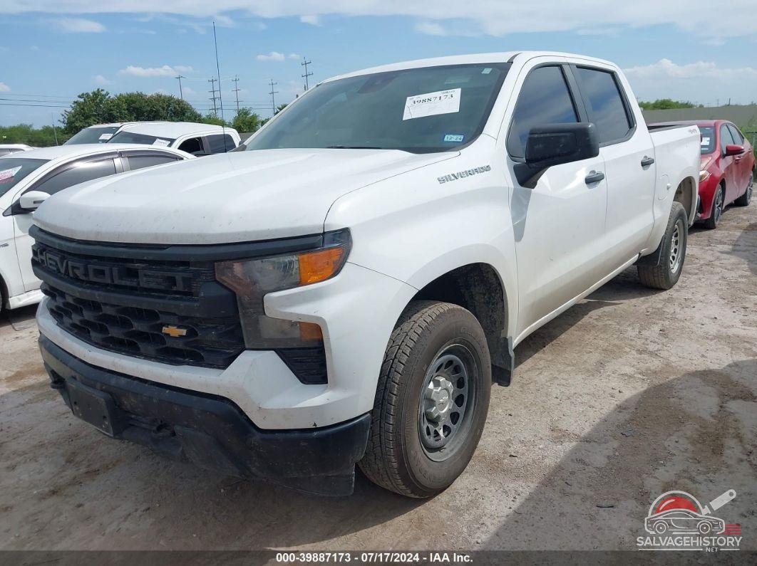 2GCUDAED4P1108630 2023 CHEVROLET SILVERADO 1500 photo no. 2