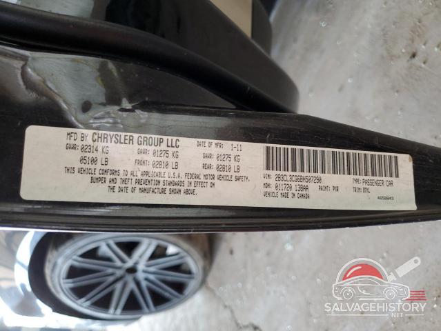 2B3CL3CG6BH507290 2011 DODGE CHARGER photo no. 12