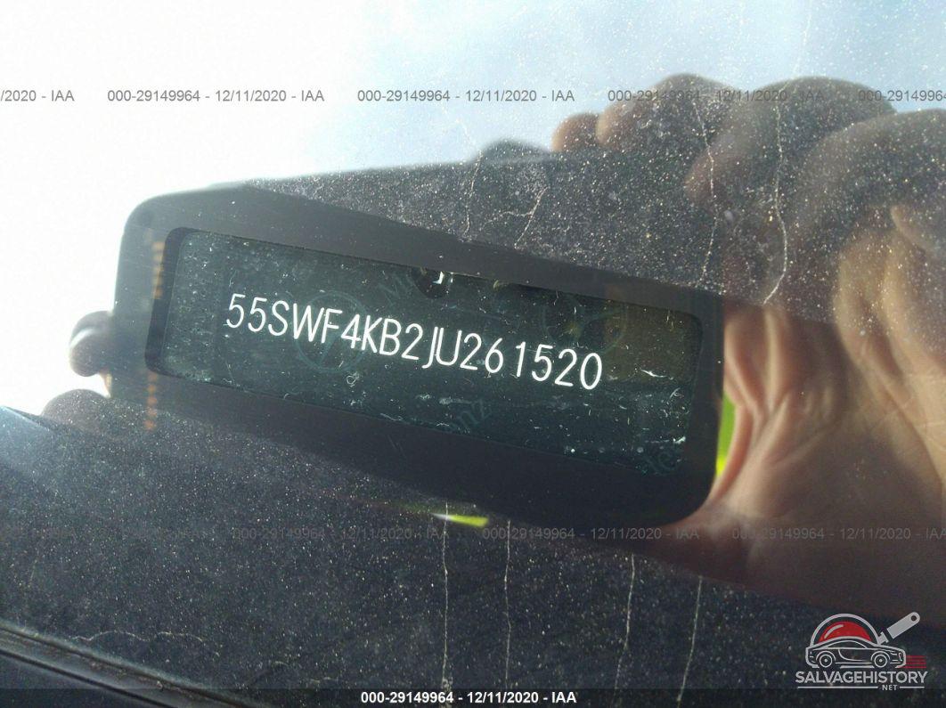 55SWF4KB2JU261520 2018 MERCEDES-BENZ C-CLASS photo no. 9