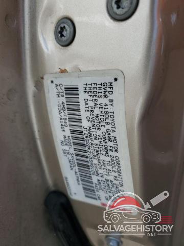 JT2BG22K210599105 2001 TOYOTA CAMRY photo no. 12