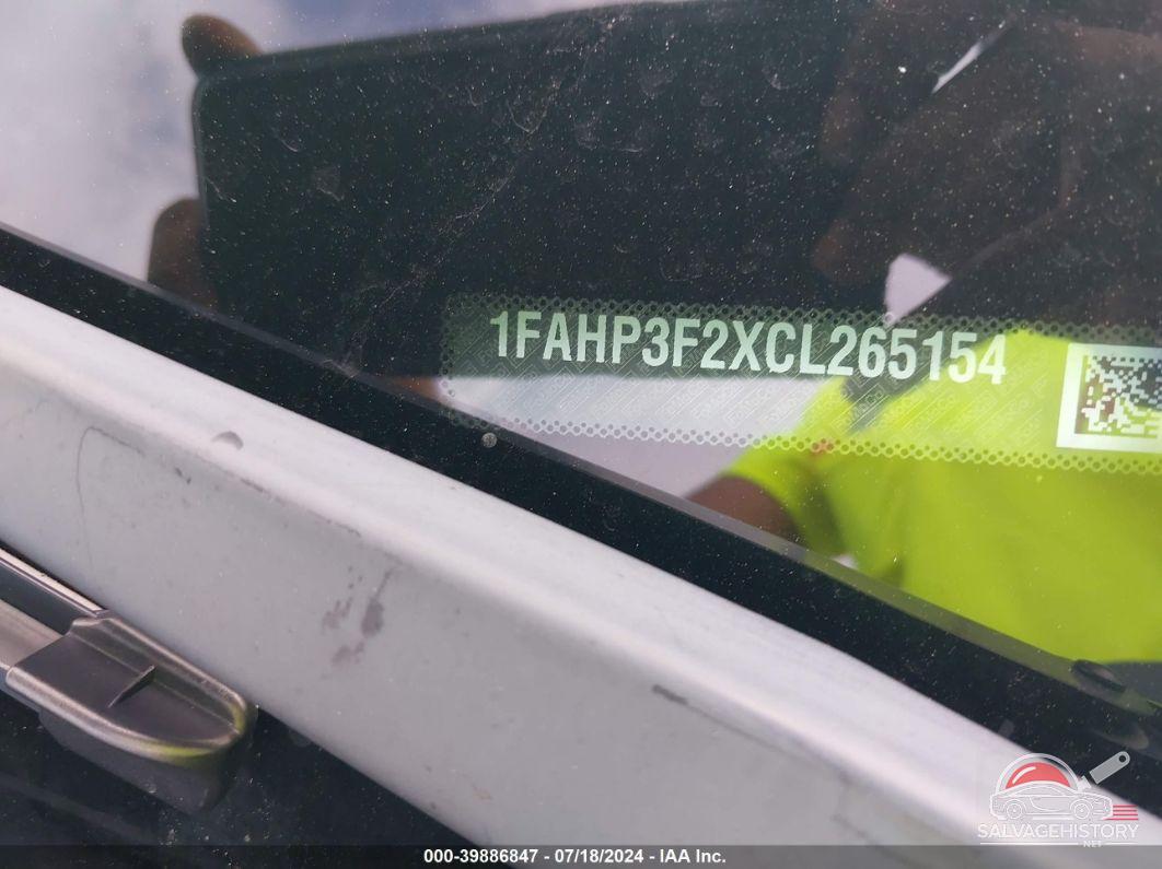 1FAHP3F2XCL265154 2012 FORD FOCUS photo no. 9